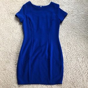 Royal blue dress